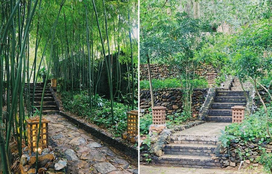 Rùa's House Hilltop nhà sàn trên đỉnh núi Sơn Đồng