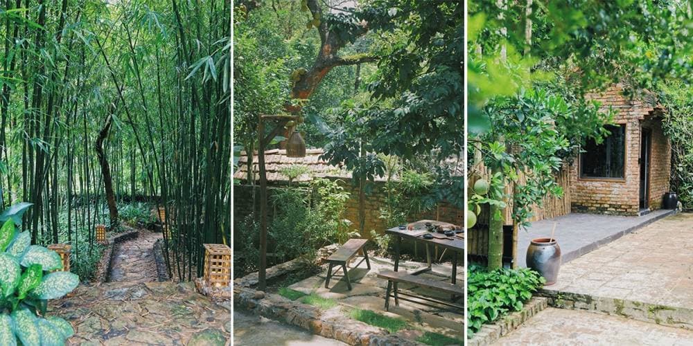 Rùa's House Hilltop nhà sàn trên đỉnh núi Sơn Đồng
