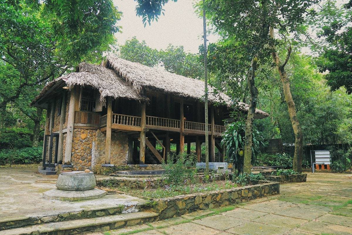 Rùa's House Hilltop nhà sàn trên đỉnh núi Sơn Đồng