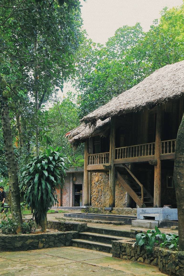 Rùa's House Hilltop nhà sàn trên đỉnh núi Sơn Đồng