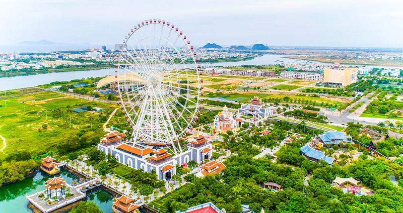 Vòng Quay Mặt Trời Sun Wheel Ngắm Thành Phố Đà Nẵng Trên Cao
