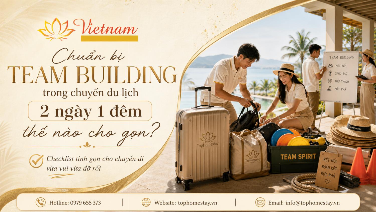 Chuẩn Bị Team Building Trong Chuyến Du Lịch 2 Ngày 1 Đêm Thế Nào Cho Gọn?