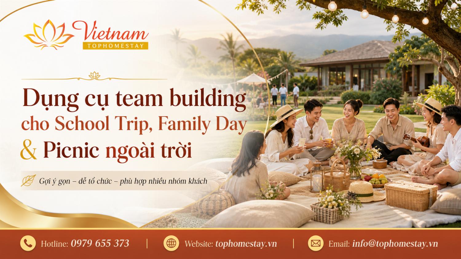 Dụng Cụ Team Building Cho School Trip, Family Day, Picnic Ngoài Trời