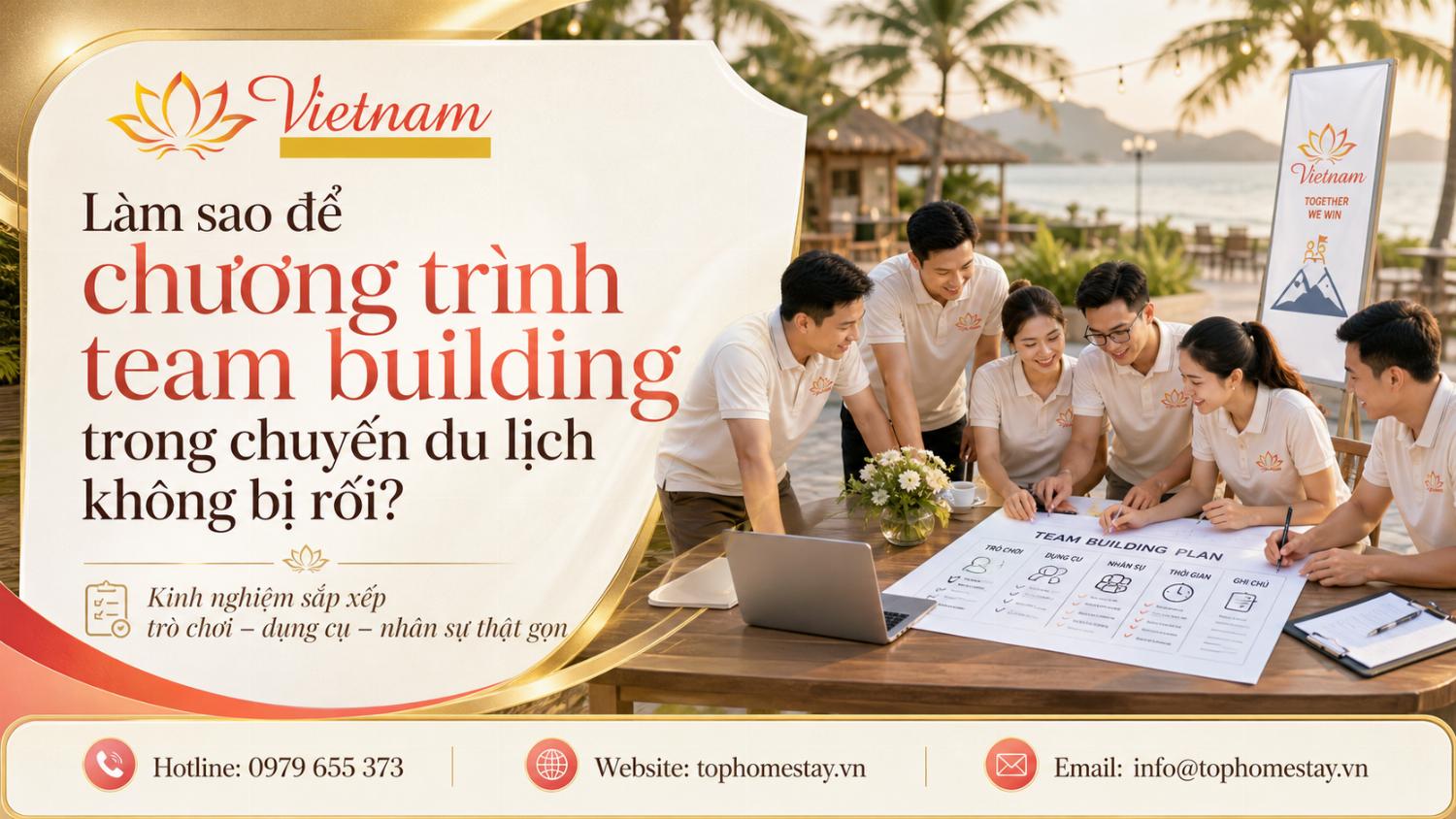 Làm Sao Để Chương Trình Team Building Trong Chuyến Du Lịch Không Bị Rối?