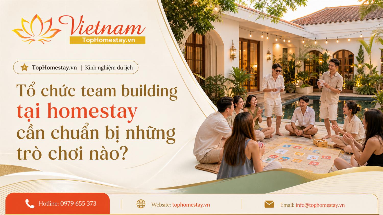 Tổ Chức Team Building Tại Homestay Cần Chuẩn Bị Những Trò Chơi Nào?