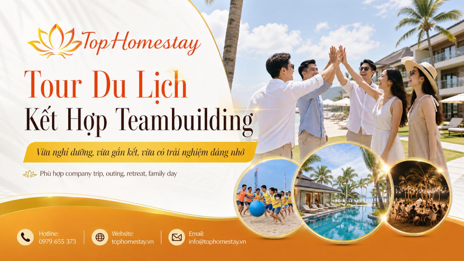 tổ chức team building trọn gói