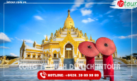 Tour Du Lịch Myanmar – Chùa Shwedago 4 Ngày 3 Đêm