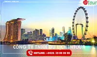 Tour Du Lịch Singapore - Gardens By The Bay - Universal Studios - Merlion Park 3 Ngày 2 Đêm
