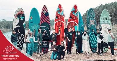 Tour Trekking - Cắm Trại - Chèo SUP Ở Hồ Tuyền Lâm Đà Lạt