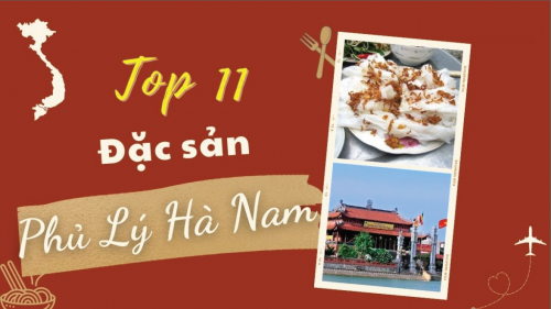 TOP những món ăn ngon Hà Nam bạn đã thử hết chưa?