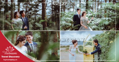 Dịch vụ chụp hình cưới ngoại cảnh đẹp tại Đà Lạt