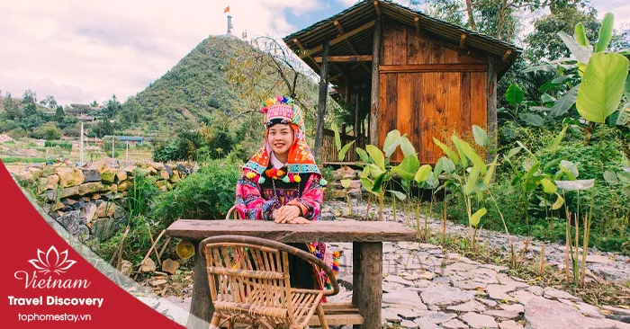Homestay LoLo Eco House Hà Giang View đẹp ngắm cột cờ Lũng Cú