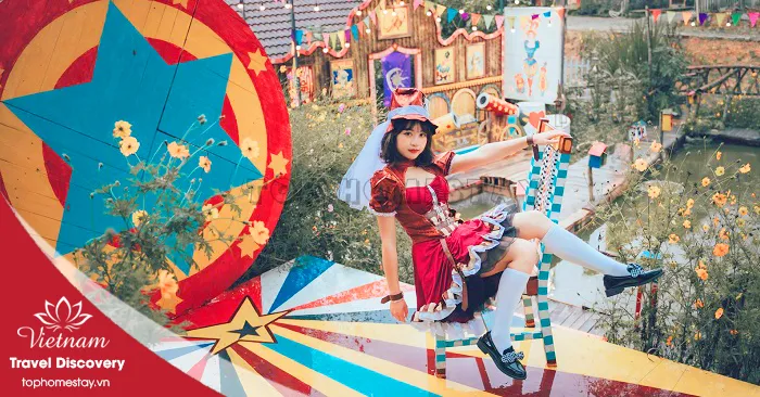Magic Land - Gánh Xiếc Hoa Bay Không Gian Gánh Xiếc Muôn Màu tại Đà Lạt