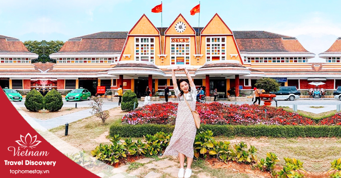Nhà Ga Đà Lạt kiến trúc cổ nhất Việt Nam