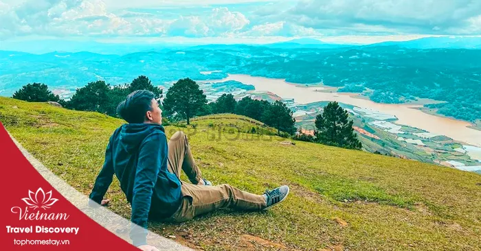 Check in leo núi cắm trại tại Đỉnh LangBiAng Hùng Vĩ