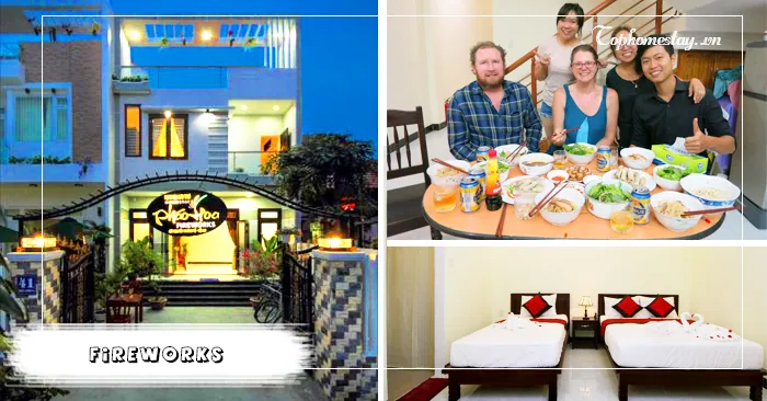 Pháo Hoa Homestay Fireworks cho bạn về sống giữa lòng phố cổ