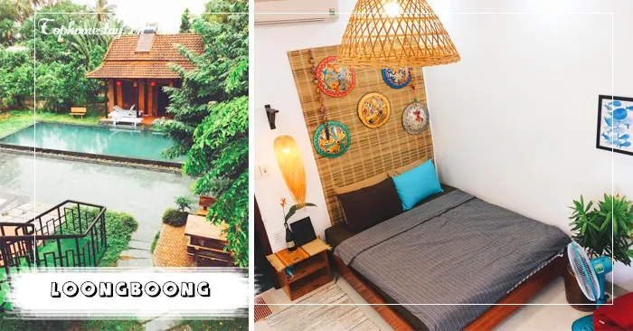Loongboong Homestay độc đáo, ngôi nhà đậm chất dân gian giữa lòng phố Hội