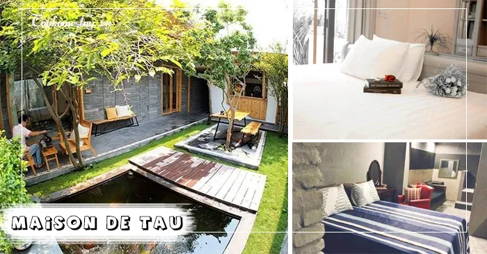 Maison De Tau ngôi nhà lãng mạn ngập tràn sắc màu hoa lá