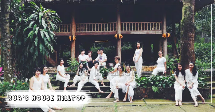 Rùa's House Hilltop nhà sàn trên đỉnh núi Sơn Đồng