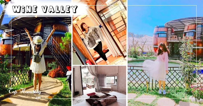 Homestay Wine Valley Đà Lạt thùng rượu độc nhất Việt Nam