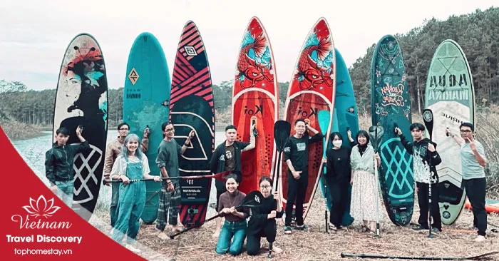 Tour Cắm Trại Hồ Tuyền Lâm Kết Hợp Chèo SUP Đà Lạt 7