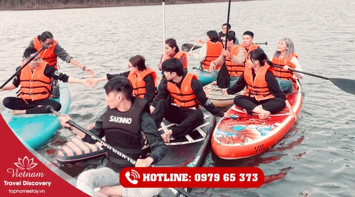 Tour Cắm Trại Hồ Tuyền Lâm Kết Hợp Chèo SUP Đà Lạt 2