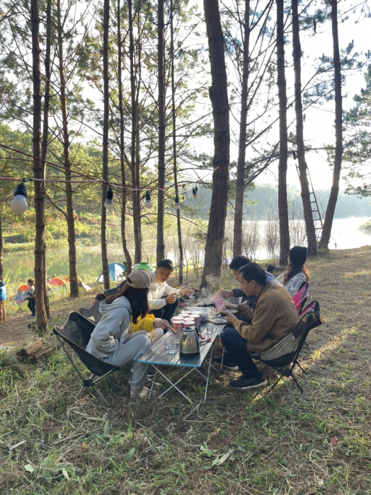 Tour Cắm Trại Hồ Tuyền Lâm Kết Hợp Chèo SUP Đà Lạt 7