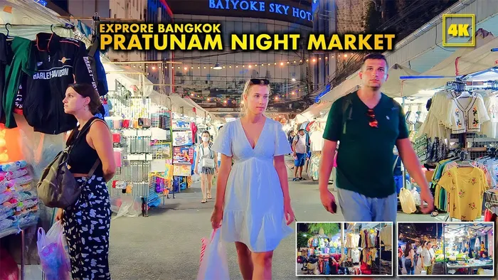 Review Chợ Pratunam Bangkok Thái Lan - Pratunam Market - ประตูน้ำ