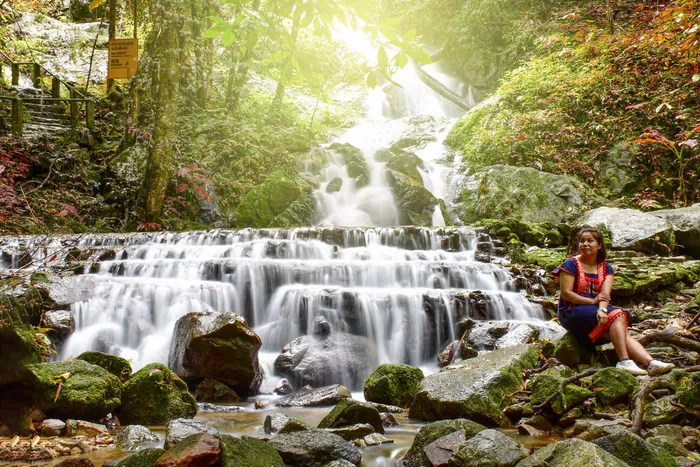 Review Thác Nước Mae Kampong Waterfall Thái Lan - แม่กำปอง