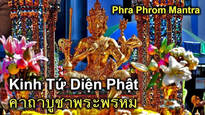Review Đền Phật Bốn Mặt San Phra Phrom Thái Lan