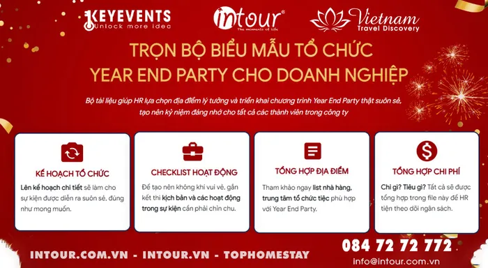 Kế Hoạch Tổ Chức Year End Party: Quy Trình & Hướng Dẫn Chi Tiết Từ A - Z