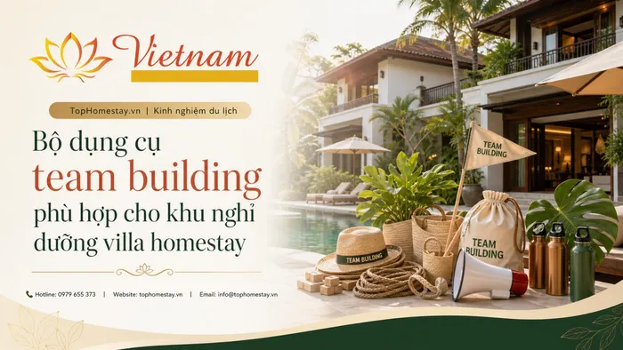 Bộ Dụng Cụ Team Building Phù Hợp Cho Khu Nghỉ Dưỡng, Villa, Homestay