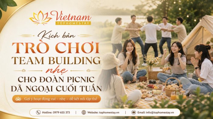 Kịch Bản Trò Chơi Team Building Nhẹ Cho Đoàn Picnic, Dã Ngoại Cuối Tuần