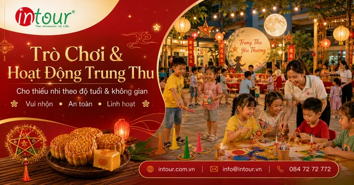 Trò Chơi, Hoạt Động Trung Thu Cho Thiếu Nhi Theo Độ Tuổi, Không Gian